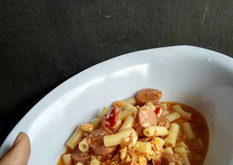 Langkah Mudah untuk Menyiapkan Seblak macaroni, Sempurna