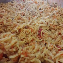 A picture of Carrot Rice.