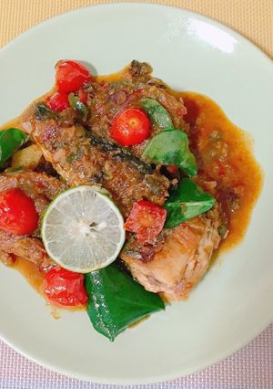 A picture of Mackerel fish balado.