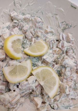 Nagyon kapros krumplisaláta recept fotója
