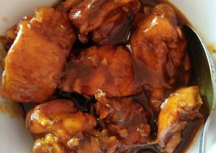 Langkah Mudah untuk Membuat Ayam kecap lada hitam praktis Anti Gagal