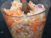 Una foto de ensalada de quinoa