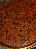 Sin Chili con carne para los alérgicos o intolerantes al picante