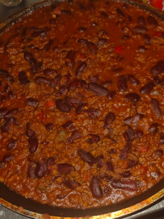Una foto de Sin Chili con carne para los alérgicos o intolerantes al picante