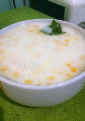 Foto resep Bubur jagung manis
