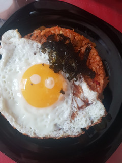 Foto resep Kimchi Bokkeumbab (김치볶음밥) Nasi Goreng Kimchi Korea