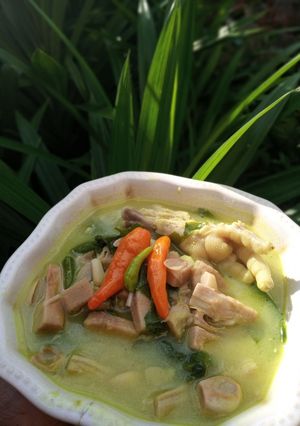 Foto resep Lodeh Tewel/Gori Ceker