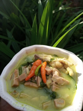 Langkah Gampang Membuat Resep Lodeh Tewel/Gori Ceker yang  Bikin Ketagihan Anti Ribet, Menggugah Selera