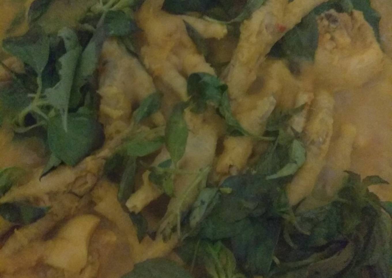 Ceker Rica Rica Rasa Betutu