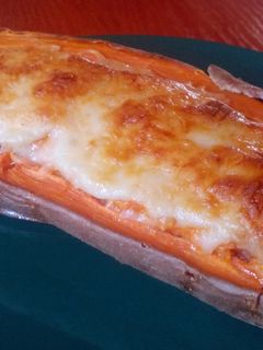 Töltött édesburgonya recept fotója