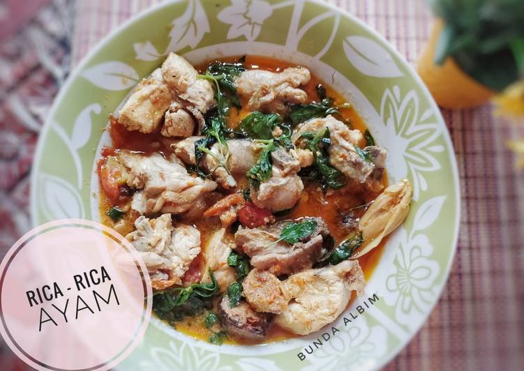 Resep Rica - Rica Ayam Kemangi yang Bikin Ngiler