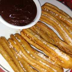 Churros Greentea রেসিপির প্রধান ছবি