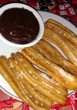 Foto resep Churros Greentea