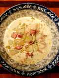 Smokey Kielbasa and Cod Cheek Chowder