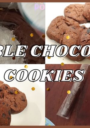 Foto resep Resep cookie DOUBLE COKLAT