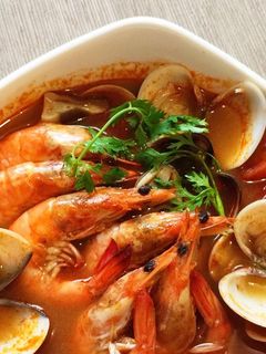 泰式酸辣海鮮湯 的食譜成品照片