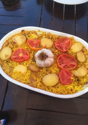 Una foto de Arroz al horno LU Alcoyano
