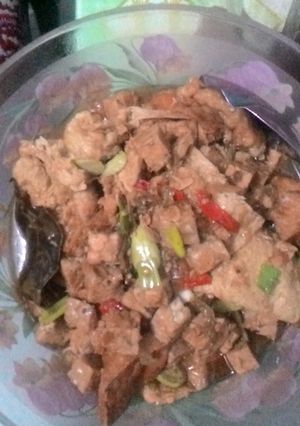Foto resep Orek Kuah Tahu Tempe Telur Petai Kecap