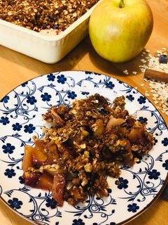Φωτογραφία της συνταγής Υγιεινό Apple crumble