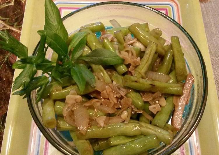 Oseng Buncis Rempah