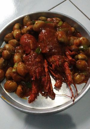 Foto resep LOBSTER & KERANG SAUS PADANG