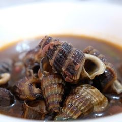 A picture of Sauté Snail Shell In Tauchu Sauce.