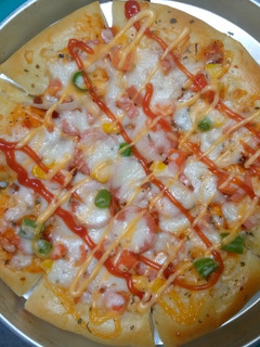 Foto resep Pizza Sosis Veggie