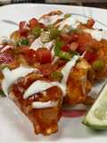Pork & Pepper Enchiladas