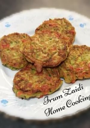 A picture of 🥒🍳🥕 Mixed Grated Vegetables Fritters🥒🍳🥕.