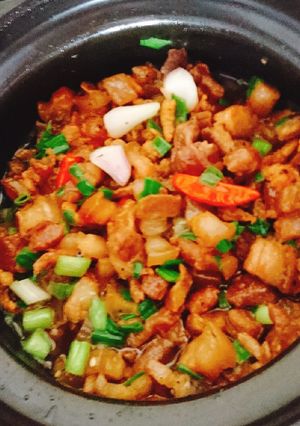 Hình của món Kho quẹt.