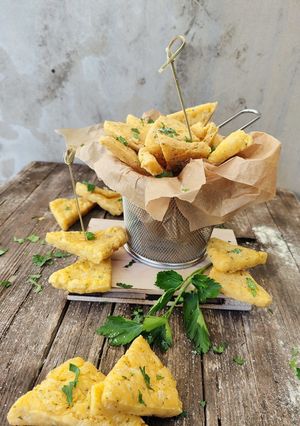 Foto di Panelle con prezzemolo