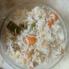 Chicken fried rice A picture of Chicken fried rice.