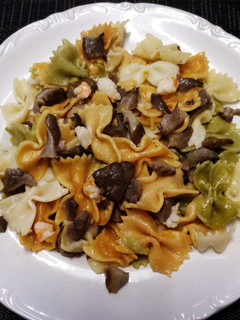 Una foto de Pasta con setas