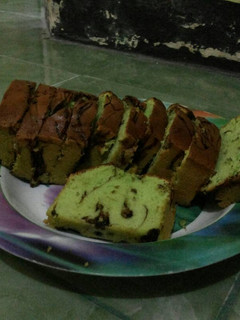 Foto resep pandan sponge cake