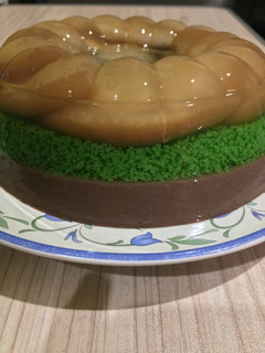 Foto resep Puding Regal Lumut Jus Pandan Asli