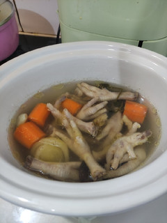 Foto resep Kaldu ceker ayam slowcooker untuk mpasi