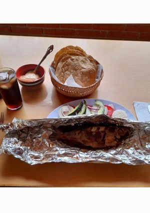 Una foto de Trucha enchipotlada