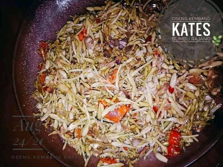 Bagaimana Membuat Oseng Kembang Kates, Bisa Manjain Lidah