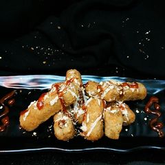Cheesilicious Saucy McCain Veggie Fingers A picture of Cheesilicious Saucy McCain Veggie Fingers.