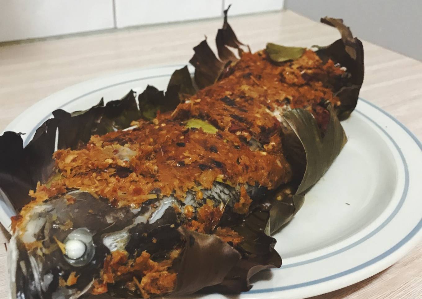 Barramundi in Banana leaf