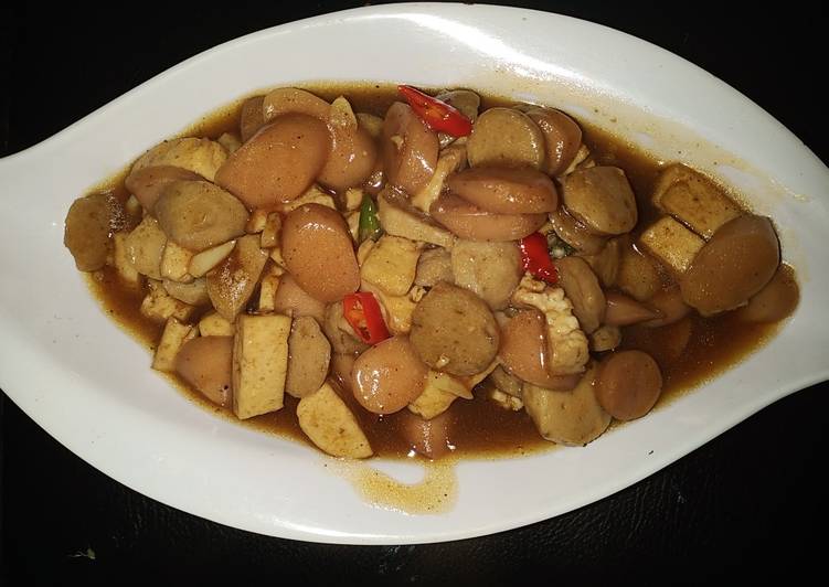 Sosis Baso Tahu Teriyaki