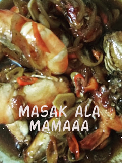 Foto resep Udang lada hitam