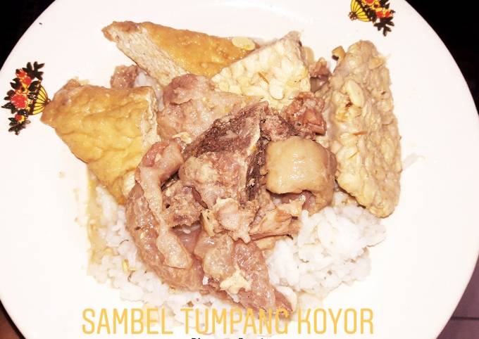 Sambel Tumpang Koyor Endesss