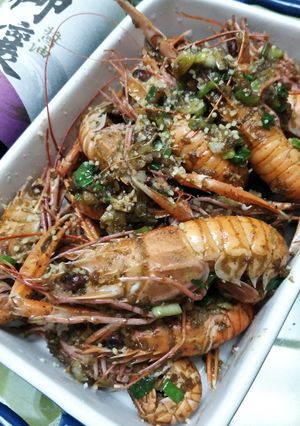 【御釀快炒提味】蒜醬炒角蝦 的食譜成品照片