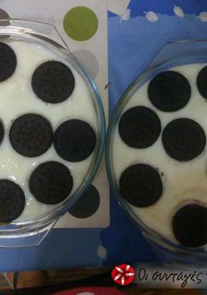 Φωτογραφία της συνταγής Γλυκό ψυγείου με oreo μπισκότα