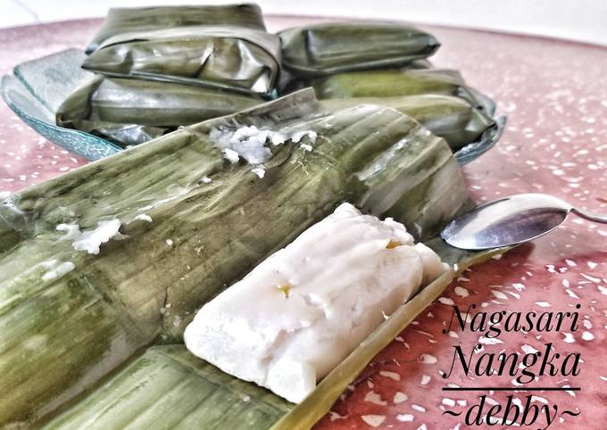 Recipe: Yummy Nagasari nangka