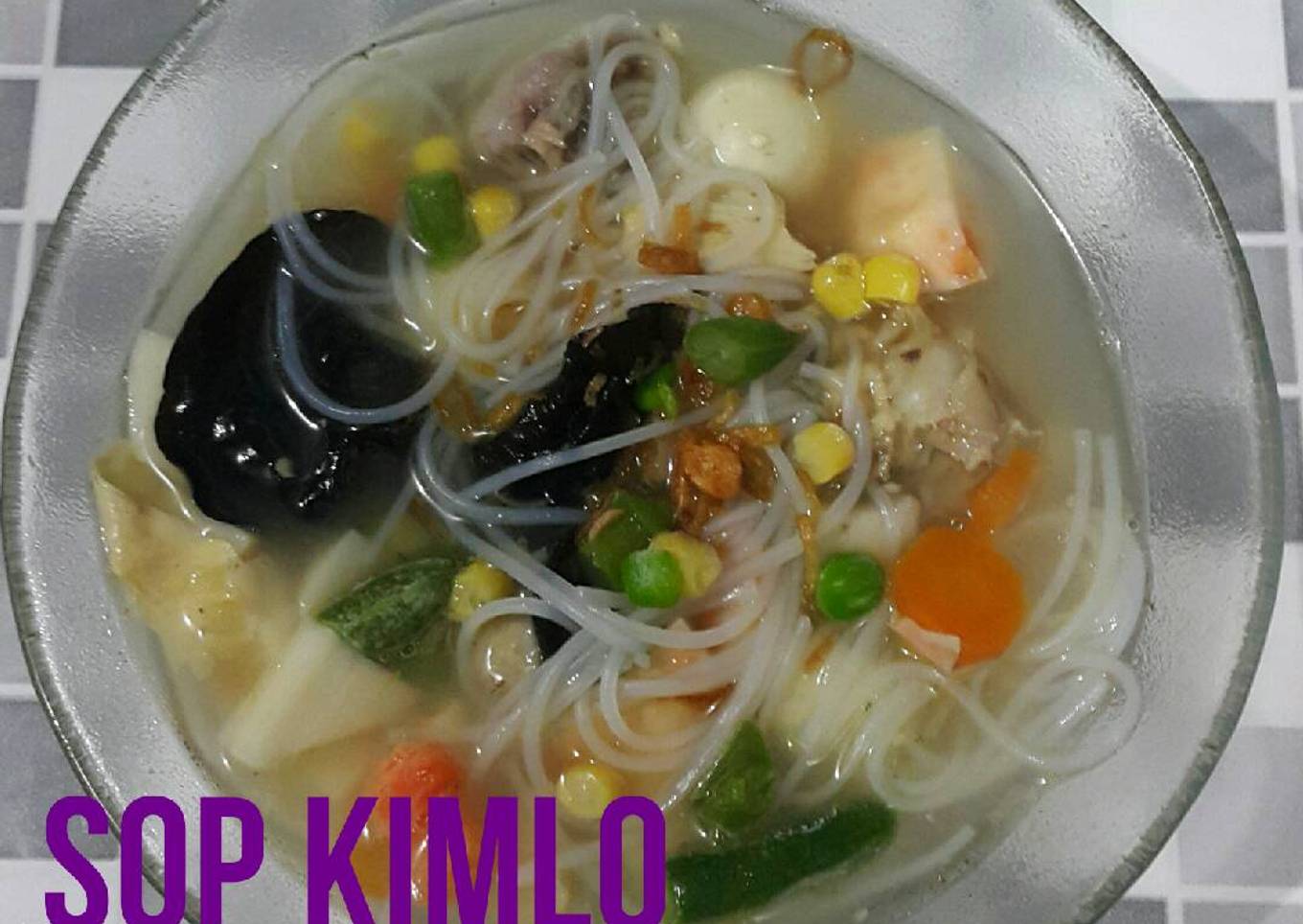 Sop Kimlo Special ala DianBentoBekalkœ😍😘