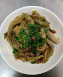 Cà tím om muối tôm