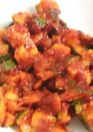 A picture of Instant Kacchi Keri Aachar.