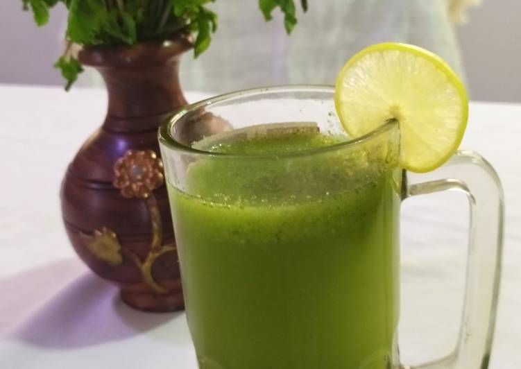 Steps to Prepare Award-winning Amla Mint juice